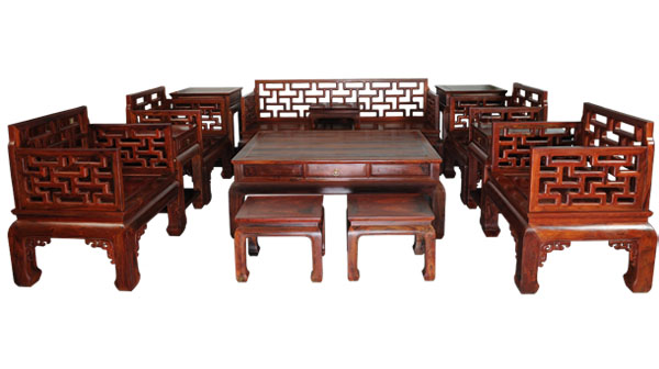 大红酸枝家具价钱